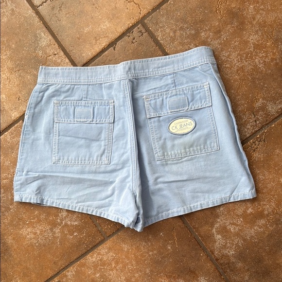 Calvin Klein Blue Jean Shorts Lightweight Denim Casual Style - Picture 2 of 3